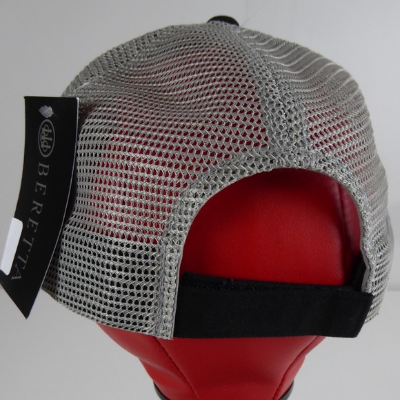 LP Trucker Hat Beretta Sportsman Mesh Adj. Cap NWT - Picture 4 of 6